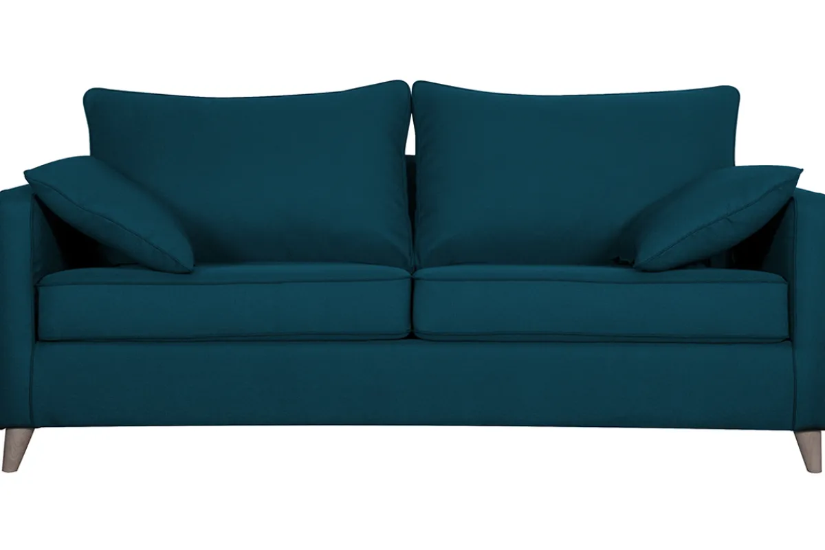 Miliboo Schlafsofa skandinavisch 3 Plätze blaugrün PAPEL* Schlafsofas