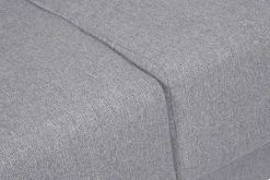 Miliboo Schlafsofa skandinavisch mit Matratze 18 cm hellgrauer Stoffbezug GRAHAM* Schlafsofas