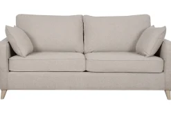 Miliboo Schlafsofa skandinavisch 3 Plätze naturbeige PAPEL* Schlafsofas
