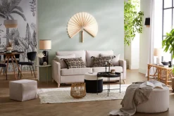 Miliboo Schlafsofa skandinavisch 3 Plätze naturbeige PAPEL* Schlafsofas