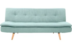 Miliboo Schlafsofa skandinavisch 3 Plätze Lagunenblau SENSO* Schlafsofas