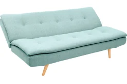 Miliboo Schlafsofa skandinavisch 3 Plätze Lagunenblau SENSO* Schlafsofas
