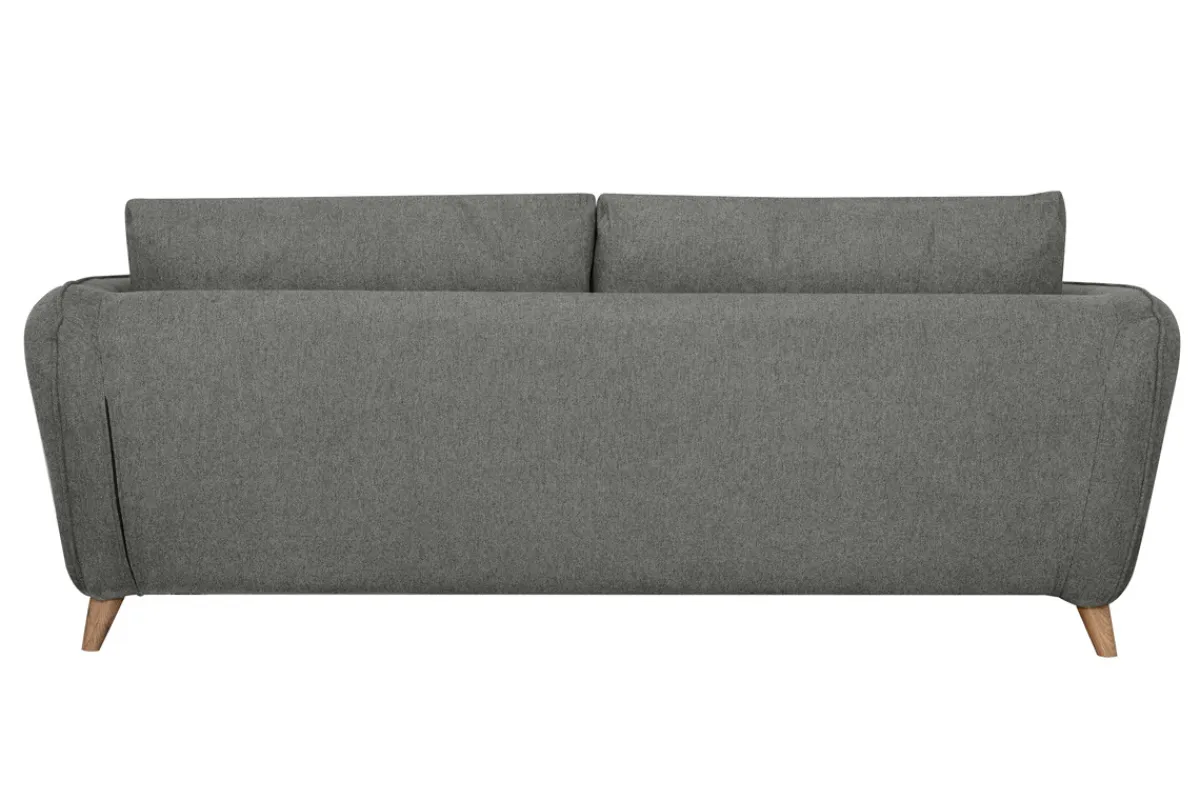 Miliboo Schlafsofa skandinavisch 3 Plätze grau anthrazit CREEP* Schlafsofas