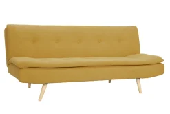 Miliboo Schlafsofa skandinavisches Design 3 Plätze Gelb SENSO* Schlafsofas