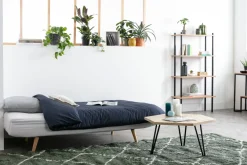 Miliboo Schlafsofa skandinavisches Design 3 Plätze Gelb SENSO* Schlafsofas