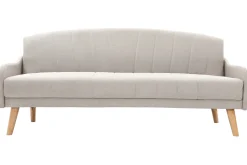 Miliboo Schlafsofa skandinavisches Design 3 Plätze Grau ARYA* Schlafsofas