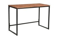 Miliboo Schreibtisch aus massivem Akazienholz und Metall HOORN* Design-schreibtische