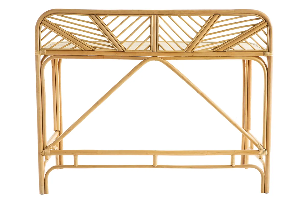 Miliboo Schreibtisch aus Rattan B120 cm GALON* Design-schreibtische