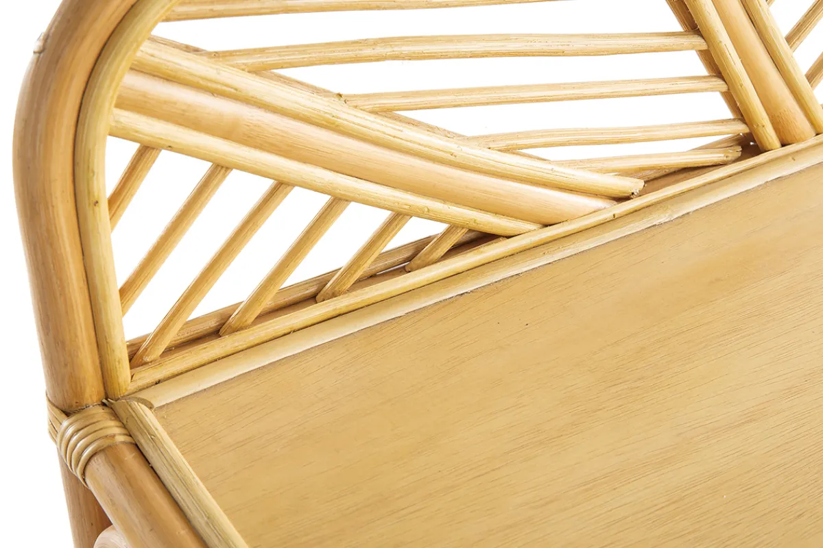 Miliboo Schreibtisch aus Rattan B120 cm GALON* Design-schreibtische