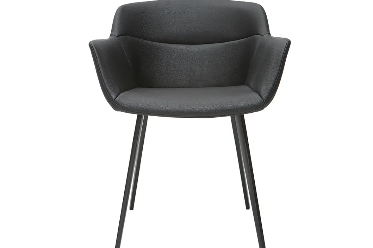Miliboo Schwarze Design-Stühle (2er-Satz) NERO* Design-stühle