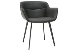 Miliboo Schwarze Design-Stühle (2er-Satz) NERO* Design-stühle
