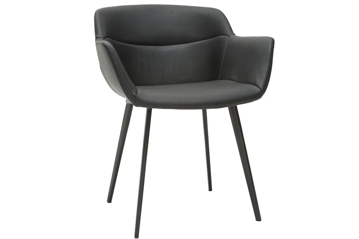 Miliboo Schwarze Design-Stühle (2er-Satz) NERO* Design-stühle