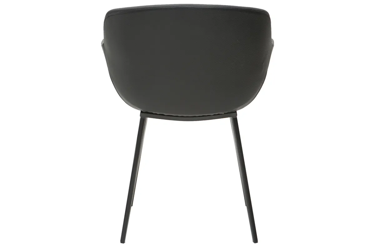 Miliboo Schwarze Design-Stühle (2er-Satz) NERO* Design-stühle