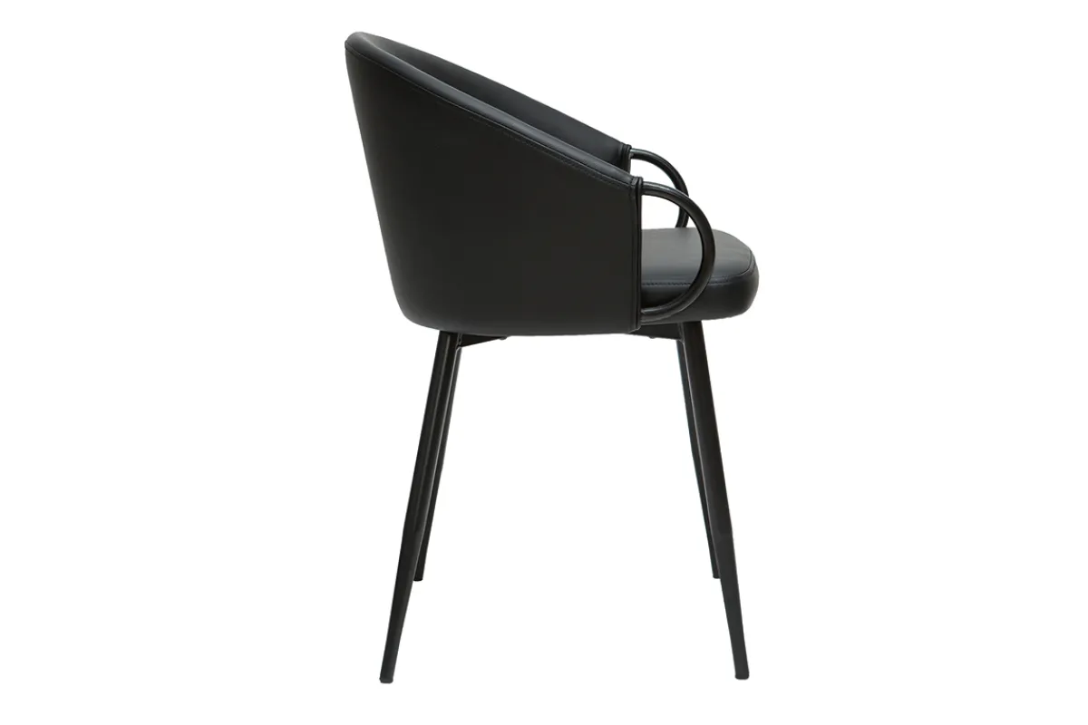 Miliboo Schwarze Design-Stühle (2er-Set) PRECIO* Design-stühle