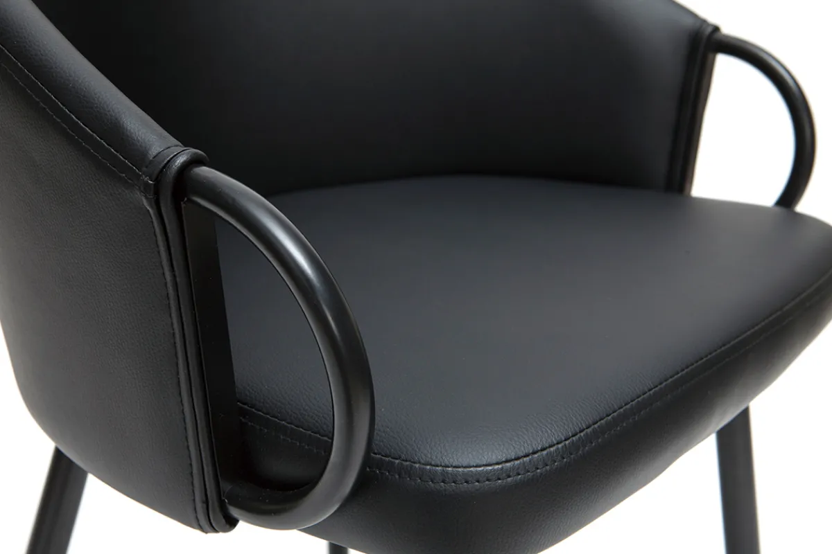 Miliboo Schwarze Design-Stühle (2er-Set) PRECIO* Design-stühle