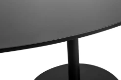 Miliboo Schwarzer ovaler Design-Esstisch B170 cm HALIA* Esstische