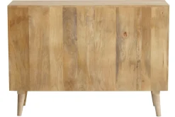 Miliboo Sideboard Ablageschrank für Flaschen oder Platten aus Mangoholz ISIDRO* Sideboards