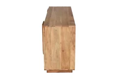 Miliboo Sideboard aus Massivholz mit Relief 3 Türen B160 cm ARK* Sideboards
