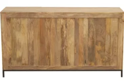 Miliboo Sideboard Industrie-Stil Mangoholz und Metall YPSTER* Sideboards