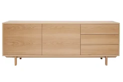 Miliboo Sideboard skandinavisch helles Holz B195cm SID* Sideboards