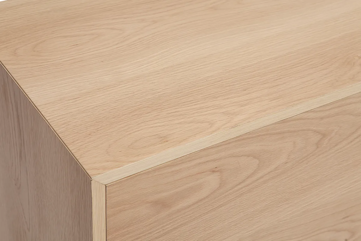 Miliboo Sideboard skandinavisch helles Holz B195cm SID* Sideboards