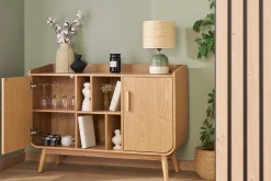 Miliboo Sideboard Vintage Holz Nussbaum HALLEN* Sideboards