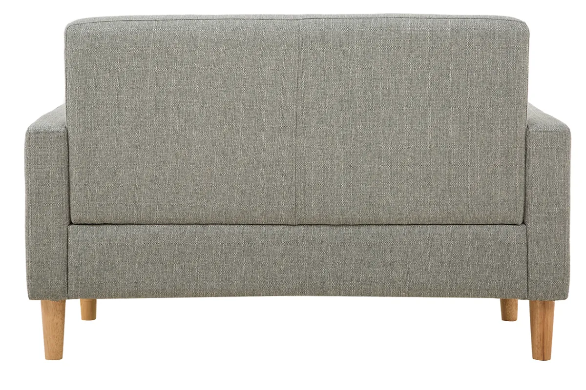 Miliboo 2-Sitzer Sofa aus grauem Stoff MOON* Design-sofas