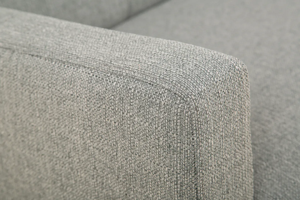 Miliboo 2-Sitzer Sofa aus grauem Stoff MOON* Design-sofas