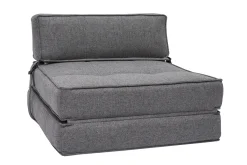 Miliboo 1-Sitzer-Schlafsessel in grauem Stoff KATY* Schlafsessel