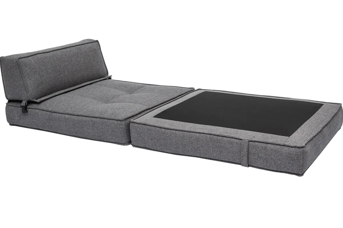 Miliboo 1-Sitzer-Schlafsessel in grauem Stoff KATY* Schlafsessel