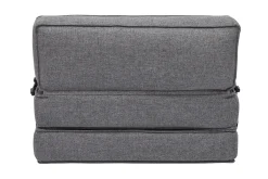 Miliboo 1-Sitzer-Schlafsessel in grauem Stoff KATY* Schlafsessel