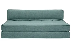 Miliboo 2-Sitzer-Schlafsofa graugrüner Stoff KATY* Schlafsessel