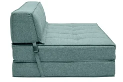 Miliboo 2-Sitzer-Schlafsofa graugrüner Stoff KATY* Schlafsessel