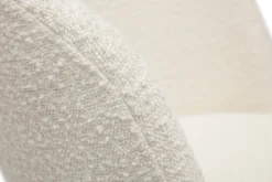 Miliboo Skandinavische Stühle aus Stoff mit Wolleffekt und massivem Buchenholz (2er-Set) VANITY* Design-stühle