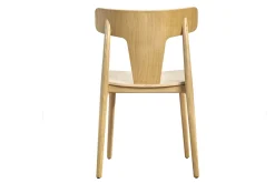 Miliboo Skandinavische Stühle aus hellem Holz und massiver Eiche (2er-Set) LOUISA* Design-stühle