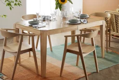 Miliboo Skandinavische Stühle aus Holz (2er-Set) BAHIA* Design-stühle|Holzstühle