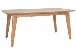 Miliboo Skandinavischer Esstisch ausziehbar Eichenfurnier B 180-230 cm FIFTIES* Ausziehtische