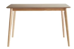 Miliboo Skandinavischer Esstisch Eschenfurnier B120 cm ELION* Esstische