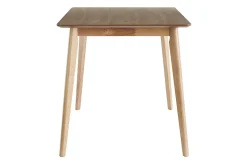 Miliboo Skandinavischer Esstisch Eschenfurnier B120 cm ELION* Esstische