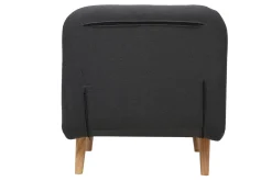 Miliboo Skandinavischer Schlafsessel Stoff Dunkelgrau AMIKO* Design-sessel|Schlafsessel