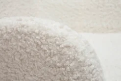 Miliboo Skandinavischer Sessel aus Stoff mit Woll-Effekt und Holz MANIA* Design-sessel|Sessel
