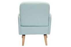Miliboo Skandinavischer Sessel in Mintgrün und hellem Holz ISKO* Design-sessel|Sessel