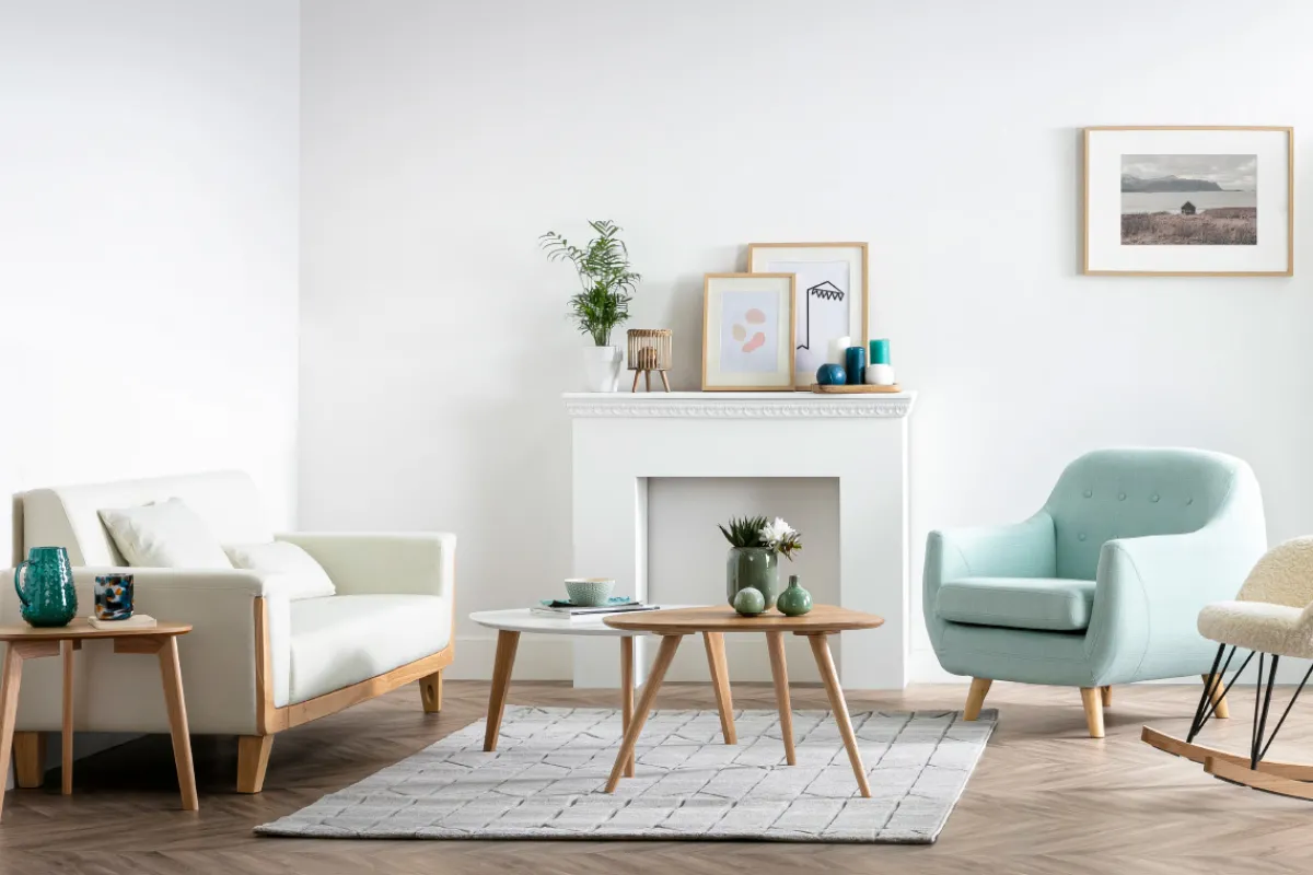 Miliboo Skandinavischer Sessel Meeresgrün YNOK* Design-sessel|Sessel