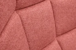 Miliboo Skandinavischer Sessel Stoff mit Samteffekt Terracotta mit Holzfüßen BRODY* Design-sessel|Sessel
