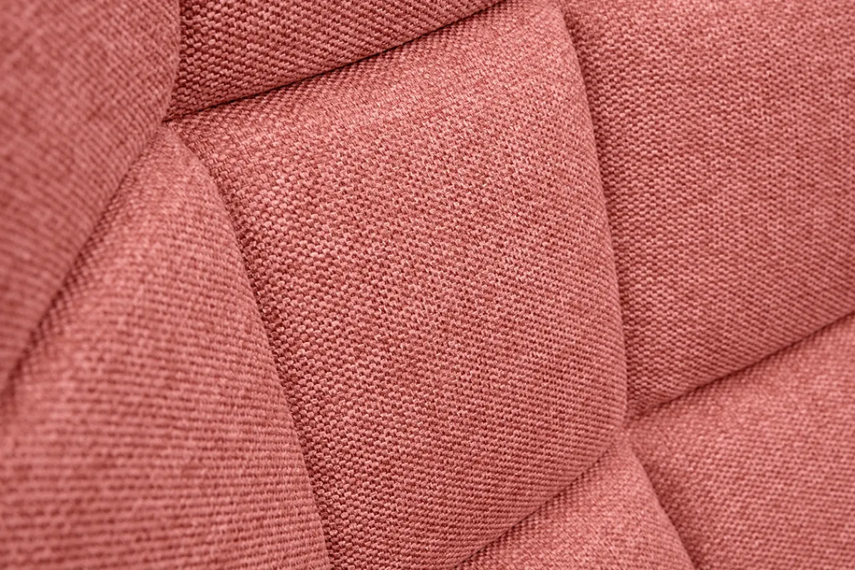 Miliboo Skandinavischer Sessel Stoff mit Samteffekt Terracotta mit Holzfüßen BRODY* Design-sessel|Sessel