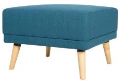 Miliboo Skandinavisches Eck-Schlafsofa entenblau ULLA* Schlafsofas|Ecksofas
