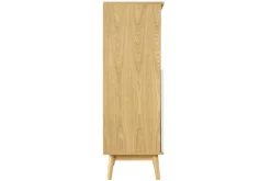 Miliboo Skandinavisches Sideboard aus hellem und weißem Holz 2 Türen TALIA* Sideboards