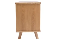 Miliboo Skandinavisches Sideboard aus Esche mit Türen und Schubladen 160 cm FIFTIES* Sideboards