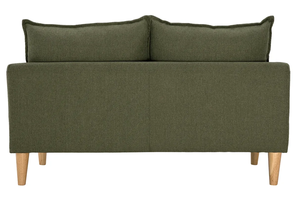 Miliboo Skandinavisches 2-Sitzer-Sofa Khaki KATE* Design-sofas