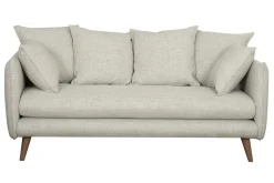 Miliboo Skandinavisches 3-Sitzer-Sofa beige OLYMPIA* Design-sofas